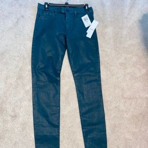 Dark Green Hudson Jeans